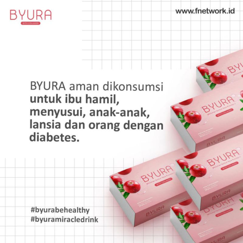 

BYURA collagen mengandung Salmon Ovary Peptide