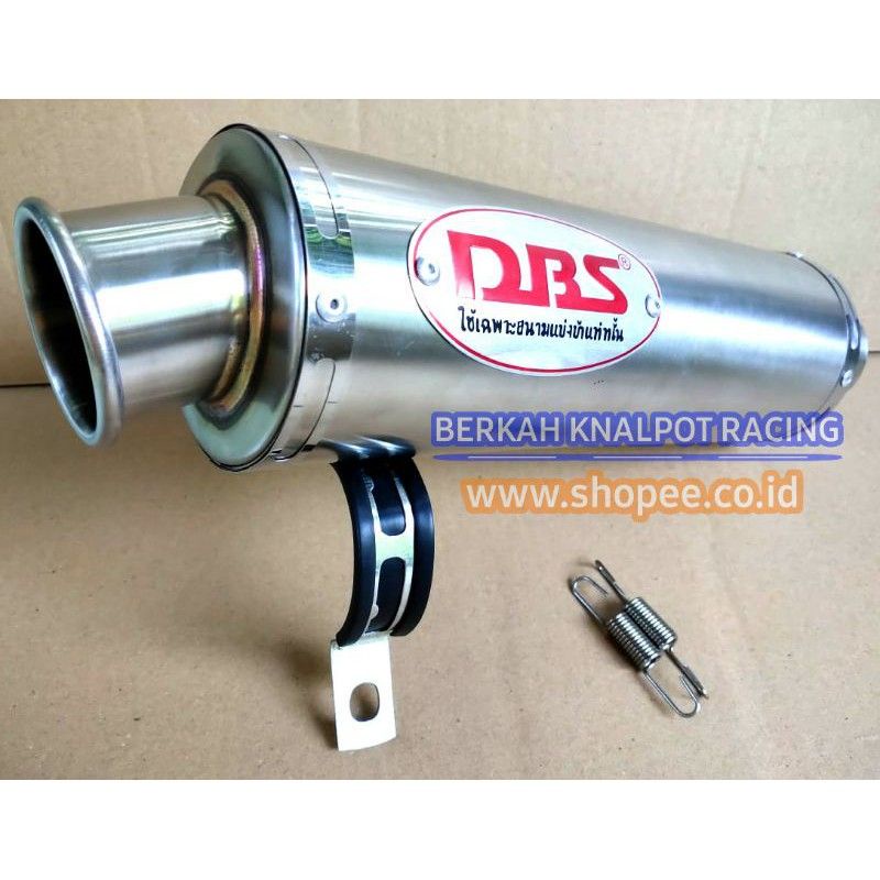 silencer DBS Titan stenlis vixion satria fu sonic cb150r cbr150r r15 gsx mx/mx king. SILENCER SAJA