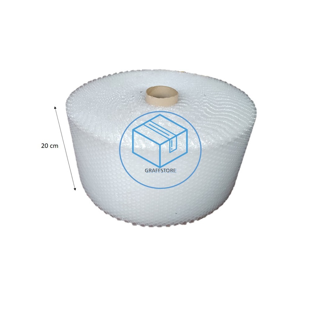 

Bubble Wrap 50 m x 20 cm Tebal Pekat lentur Premium bubblewrap