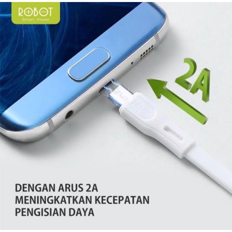 [FOOMEE NS-11]Kabel Data Foomee Micro Usb 2.4A Fast Charging