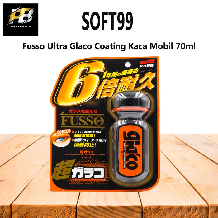Cairan Coating Kaca Mobil Soft99 Ultra Glaco Original 70ml