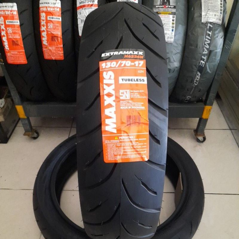 Ban maxxis extramaxx tubeless 130 70 ring 17