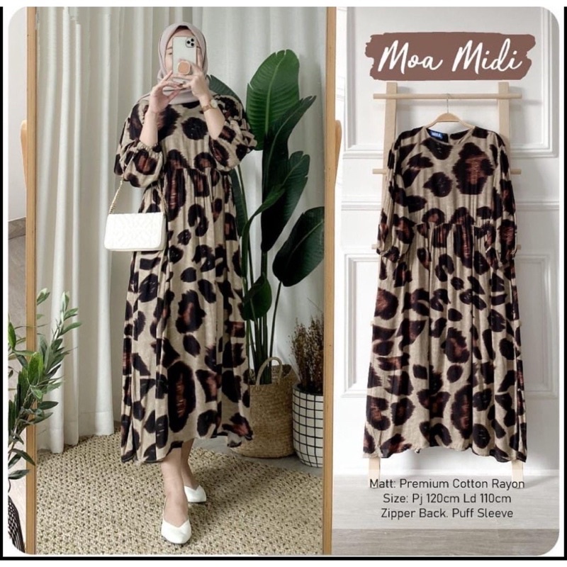 MOA MIDI DRESS