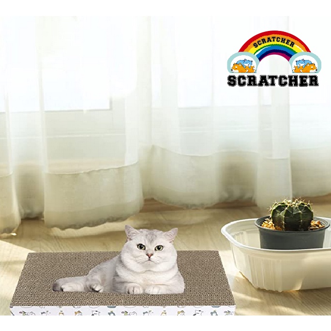 Cat scratcher garukan kucing