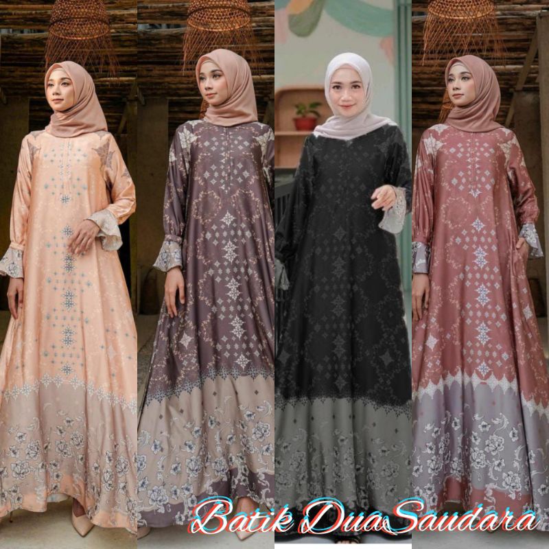 Gamis Maxmara Lux n Rayon Diamond Ld 110 Pb 140 Busui