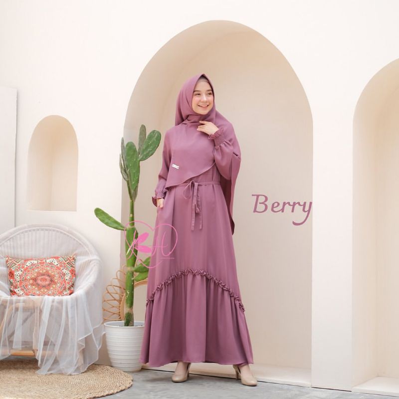 Set gamis khimar namira set by koleksi hanana