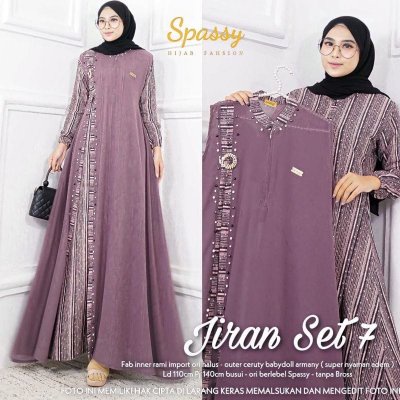 RG JIRAN SET 7 SHINTA SET RACHEL BALQIS SET SORAYA SET SHELLY MAXY GAMIS 2IN1 MANDA JIRAN SET MEGHAN