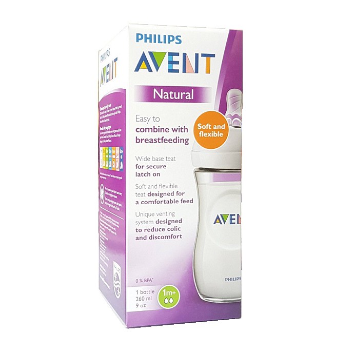 Philips Avent Botol Susu Natural 260 ml