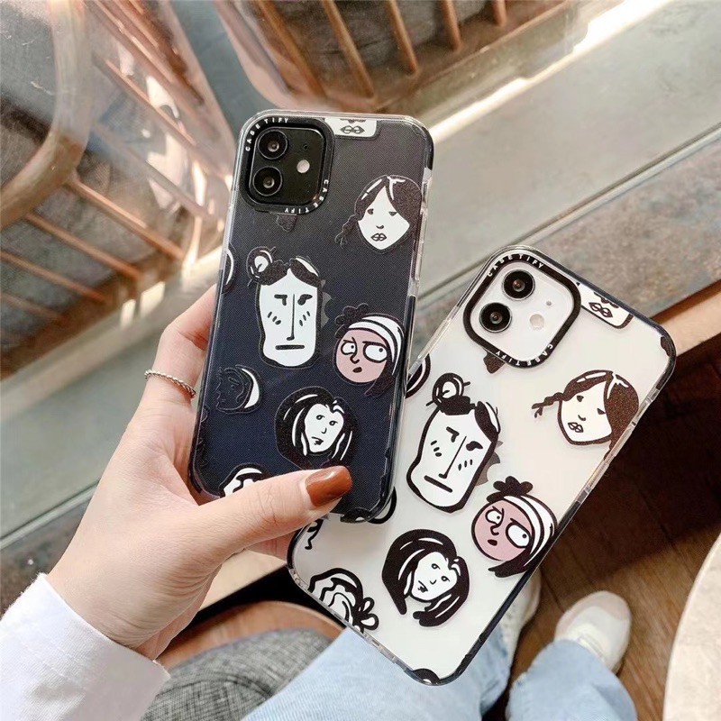 Straight Face Casetify Case Iphone 14 14Pro 14ProMax 6 6+ 7 7+ 8 8+ X Xs Xr XsMAX 11 11Pro 12 12Mini 12Pro 12 Pro Max 13Pro 13 13ProMax