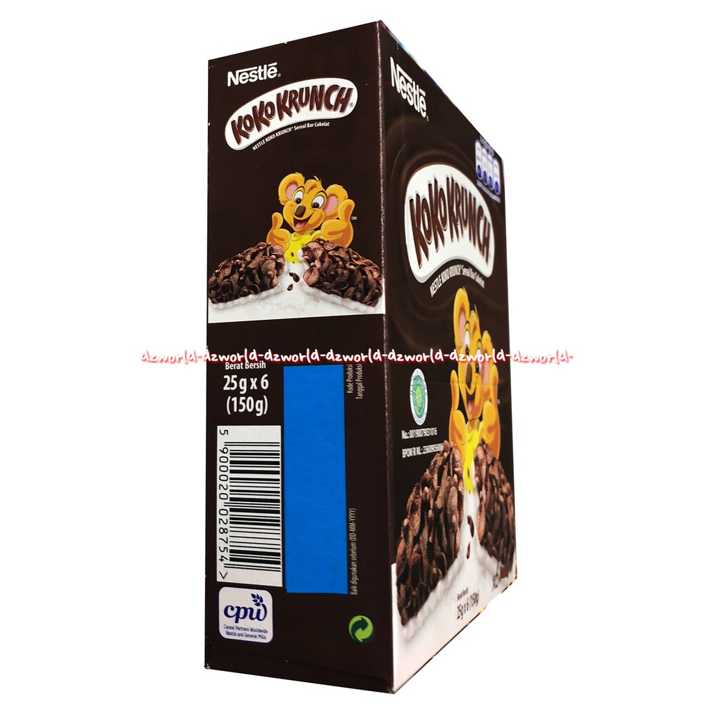 Nestle Koko Krunch Sereal Bar Cokelat 6 pcs Snack Koko Krunch