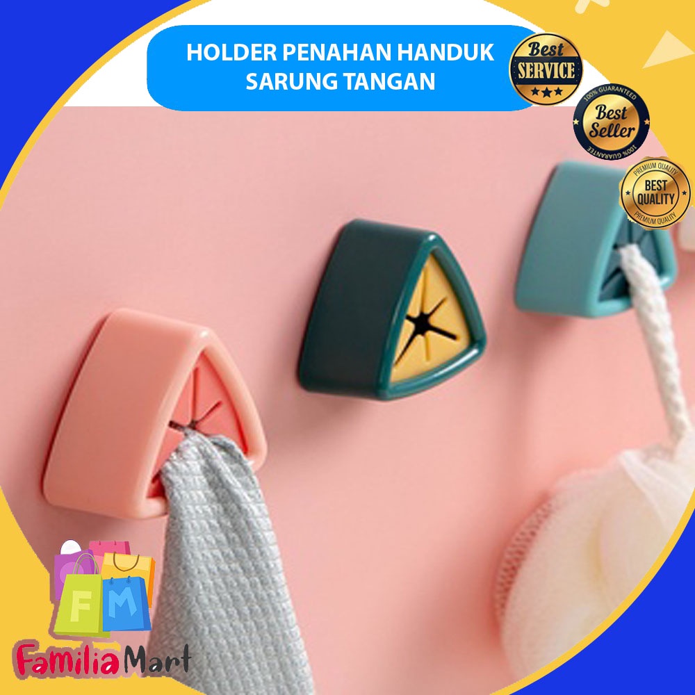 HOLDER GANTUNGAN PENAHAN HANDUK KAIN LAP TANGAN SARUNG TANGAN