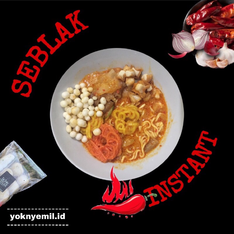 

SEBLAK INSTANT HEMAT JELETOT @yoknyemil.id