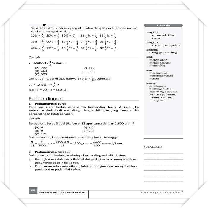 Best Seller Buku Tpa Psikotes Best Score Tpa Oto Bappenas 600 Shopee Indonesia