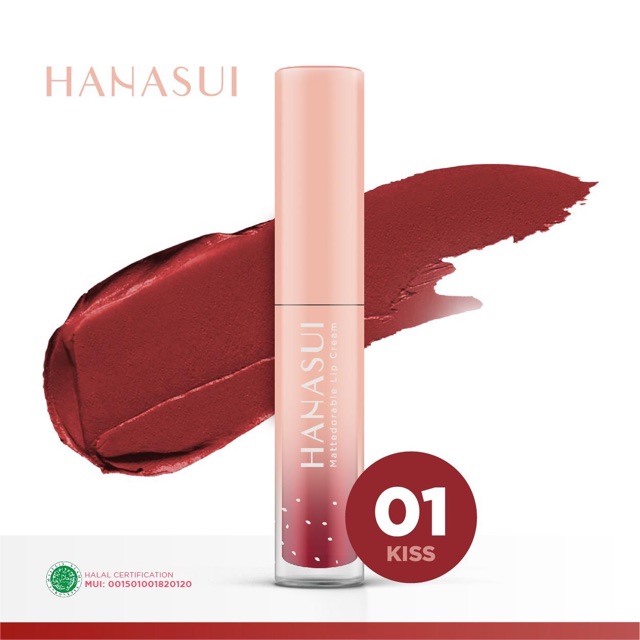 GKT89 - HANASUI MATTEDORABLE LIP CREAM BIASA - LIPCREAM HANASUI MATTEDORABLE TERLARIS