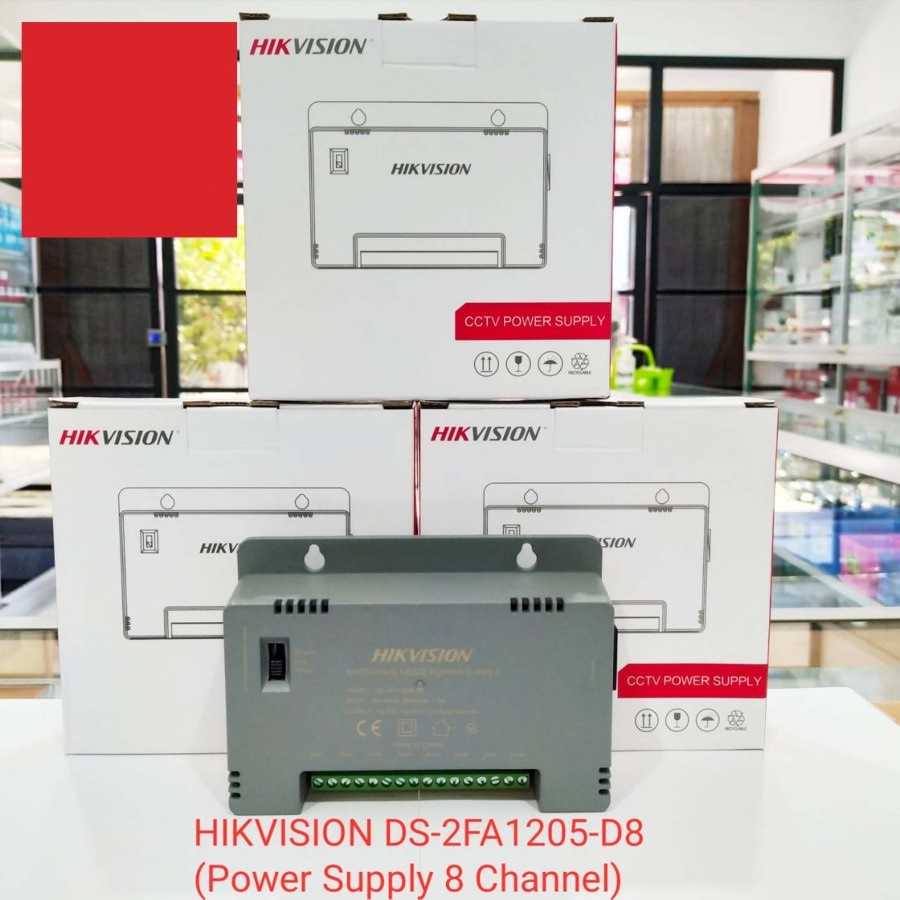 Power Supply CCTV Hikvision 8 Channel DS-2FA1205-D8