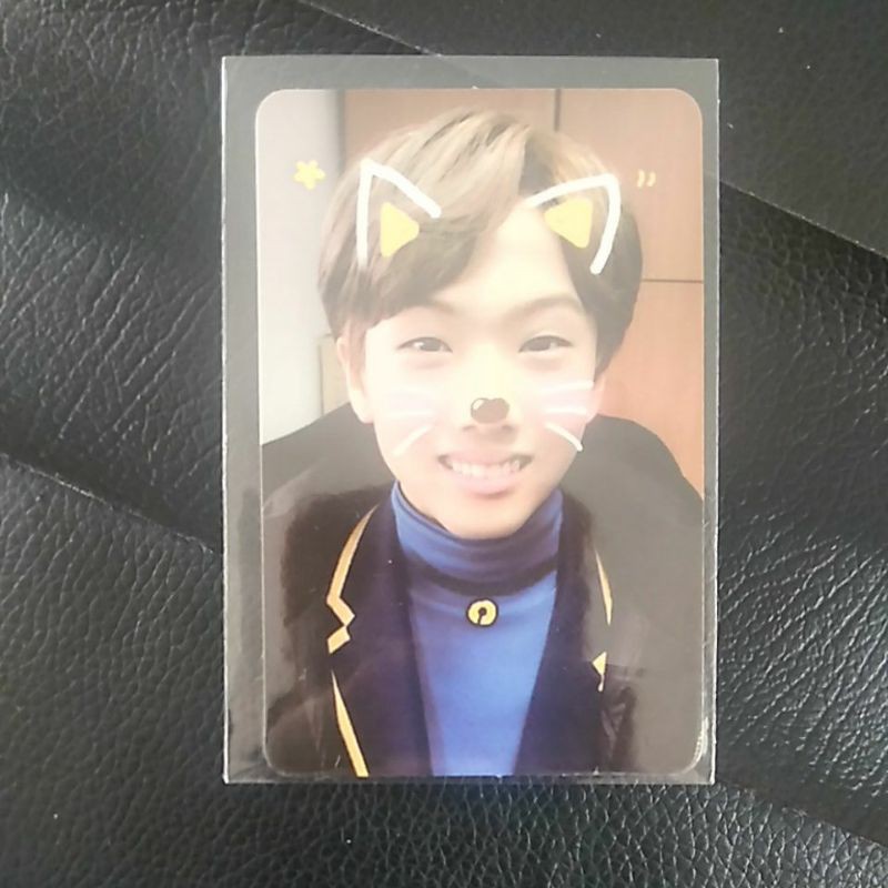 photocard jisung mfal my first and last