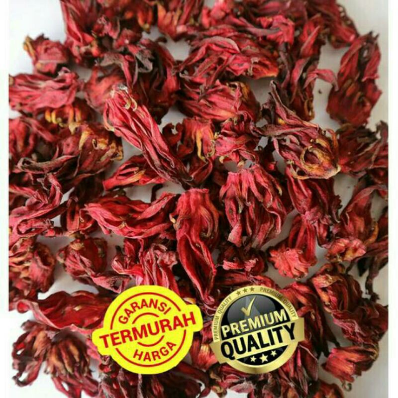 Rosella merah baru 1kg Rosela merah kering baru 1000 gram