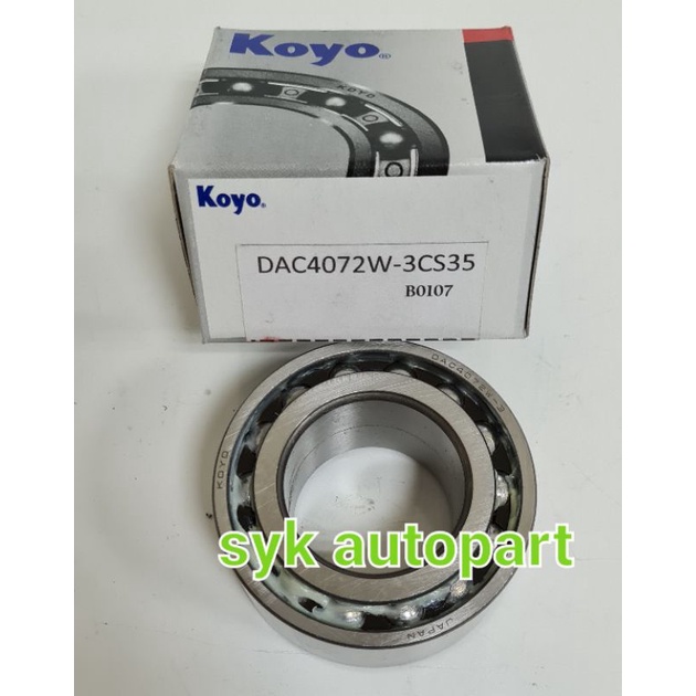 Bearing 4072 w-3 KOYO/bearing roda depan BALENO