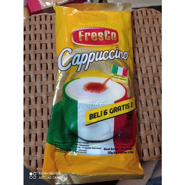 

FRESCO CAPPUCCINO ISI 9pcs