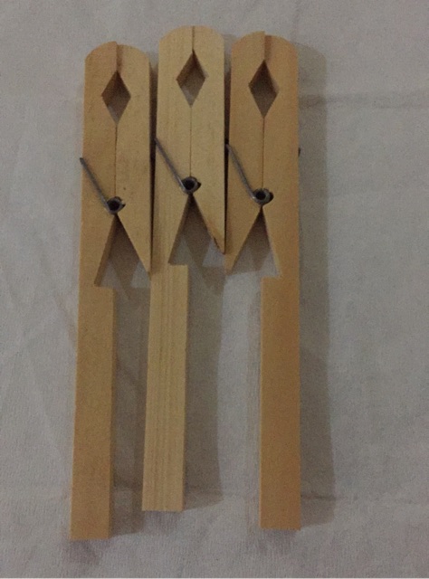 Penjepit tabung /Penjepit Tabung Kayu / Penjepit / Penjepit Satuan
