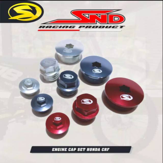 Engine cap set / tutup baut mesin honda crf SND