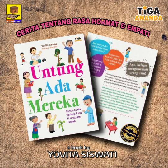 Buku Cerita Anak / Untung Ada Mereka / Buku Anak / Buku Cerita / Buku Anak TK PAUD