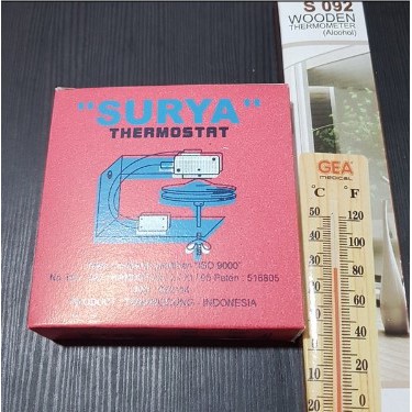 Paket Thermostat Capsule Surya dan Thermometer Termostat Kapsul Termometer untuk Mesin Tetas Telur