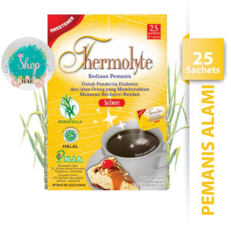 Thermolyte Sweetner / 25 S'S