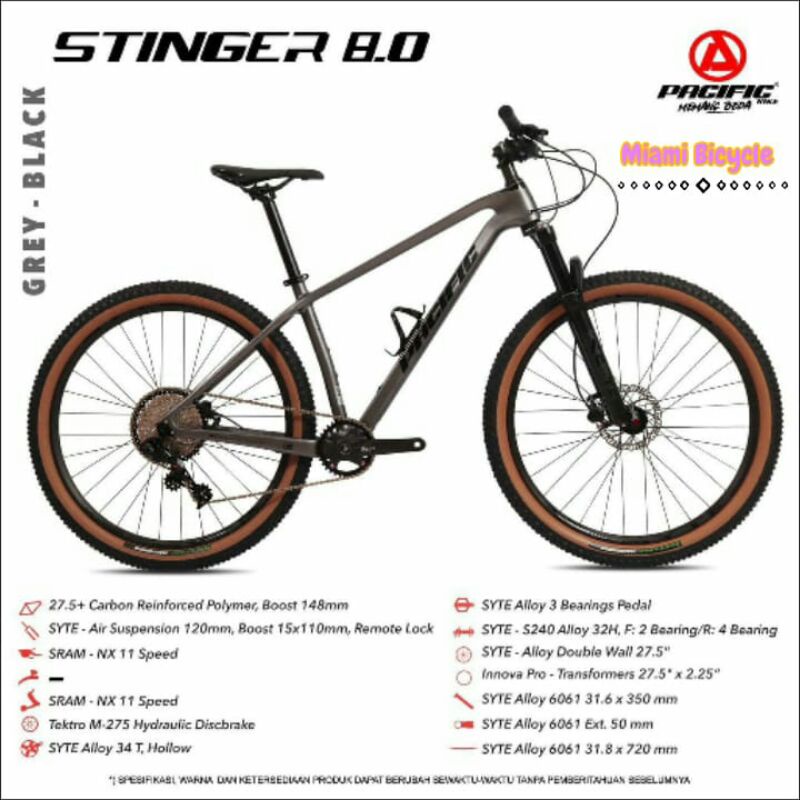 Sepeda Pacific MTB Stinger 8.0