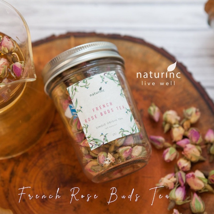 

TEH-DAUN- NATURINC FRENCH ROSE BUDS TEA TEH BUNGA MAWAR -DAUN-TEH.