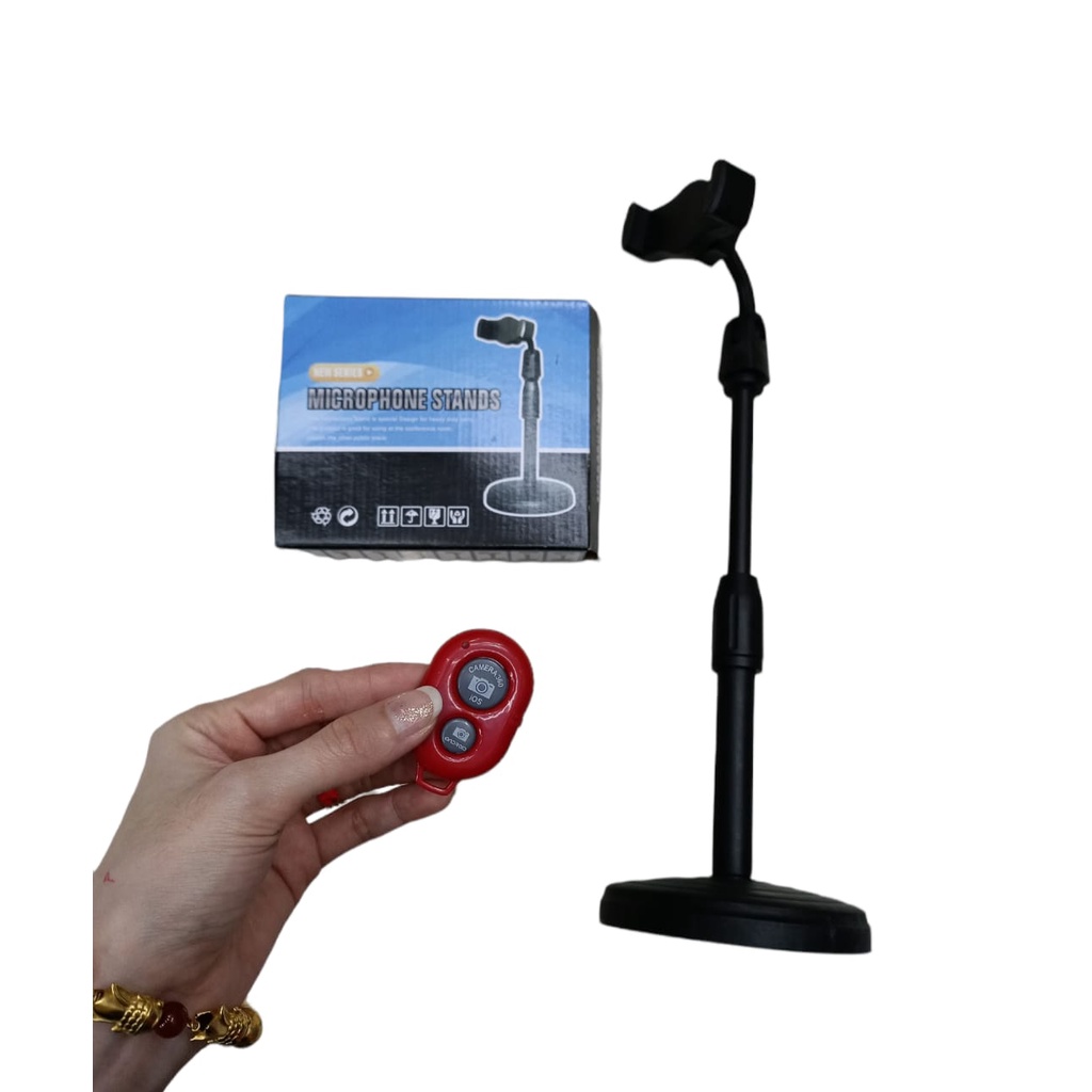 UPT - PHONE HOLDER HD25 + TOMSIS REMOTE BLUETOOTH SHUTTER