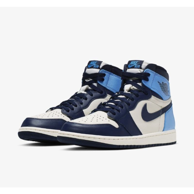N*ike Air Jordan 1 High OG Obsidian High Premium Original