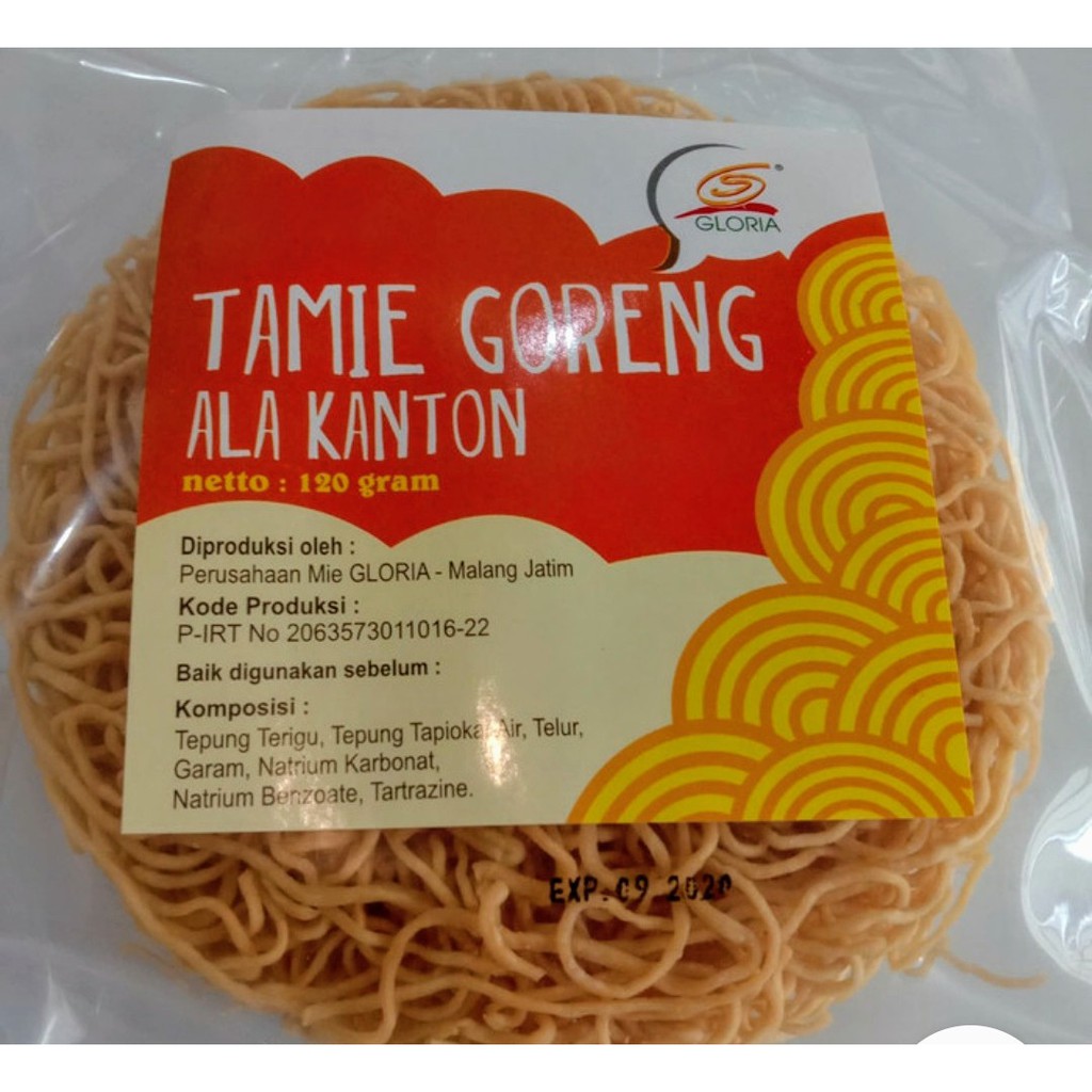 

Gloria Tamie Goreng ala Kanton