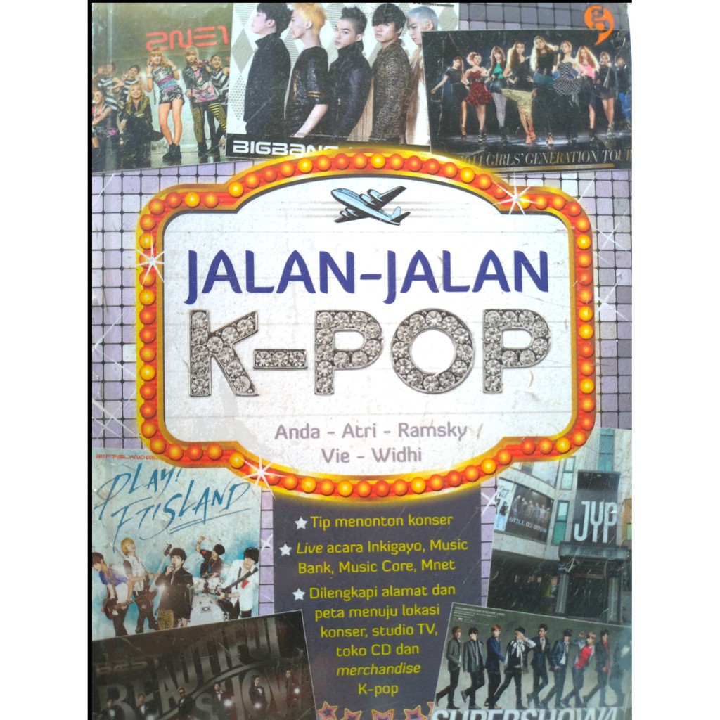 Buku Novel Jalan Jalan Kpop Korea