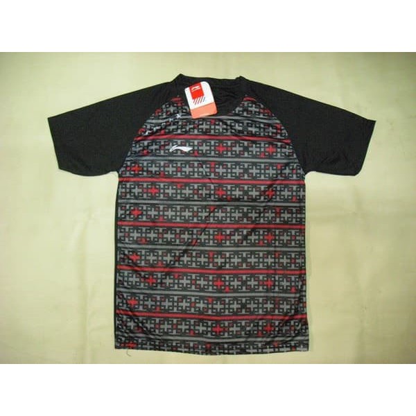 Baju Badminton Baju BADMINTON / BULUTANGKIS Li-Ning L.16 Black Murah
