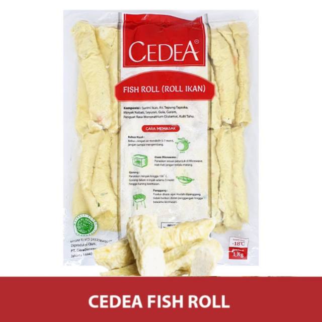 Cedea Fish Roll / Roll Ikan 1 Kg