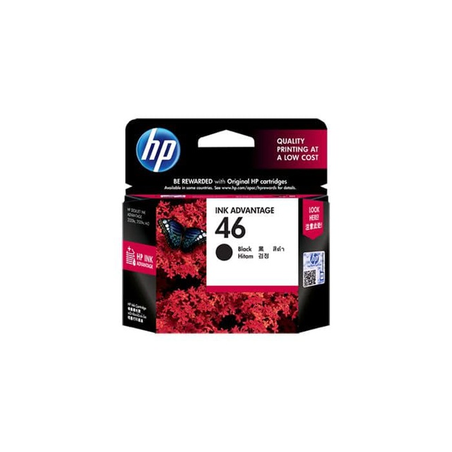 TINTA HP 46 BLACK ORIGINAL