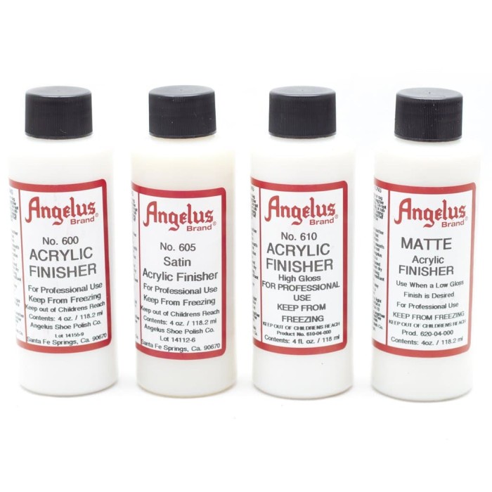 

Angelus Acrylic Paint Finisher 4oz/120ml - MATTE