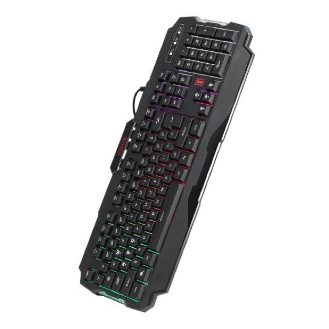 Keyboard Gaming GAMEN GK100 Rainbow Backlight Black
