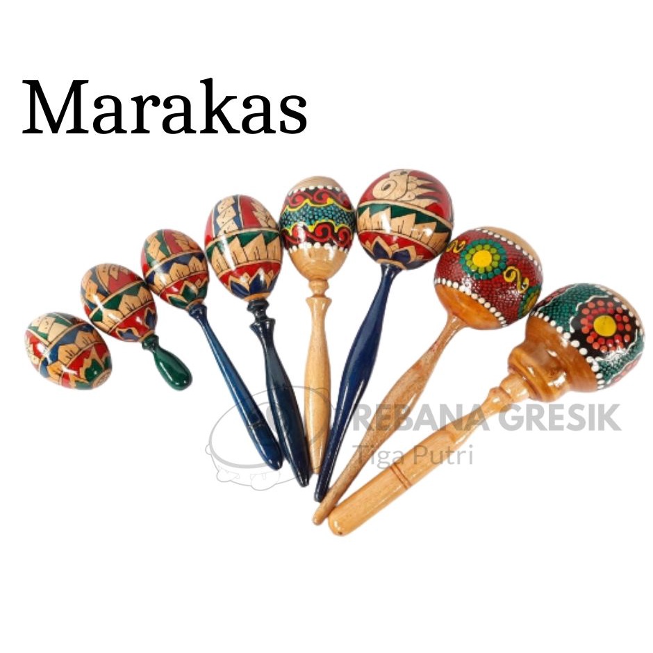 Alat Musik Marakas / Maracas/ Alat Musik Anak Marakas/ alat musik anak/ mainan anak edukasi