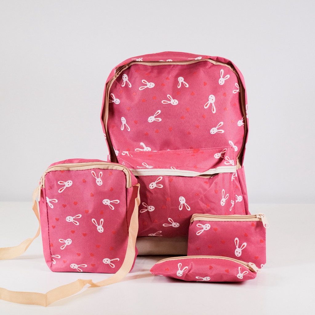 RR TAS BUNNY - Tas Sekolah Anak SD SMP SMA Ransel Backpack Fashion-4