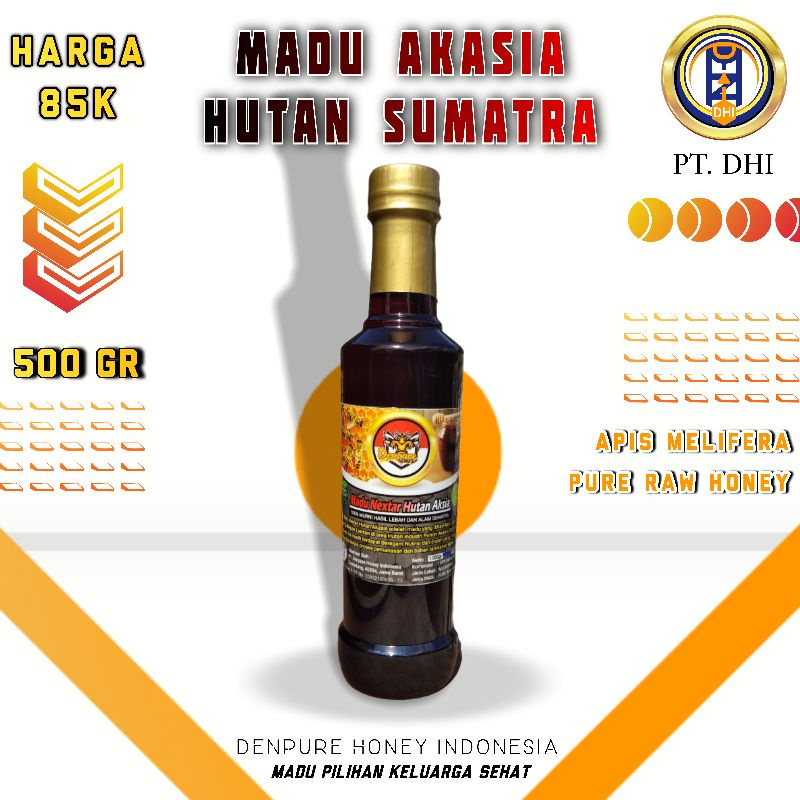

Madu Den Pure Honey [ 500gr ] Madu Nextar Hutan Akasia Sumatra