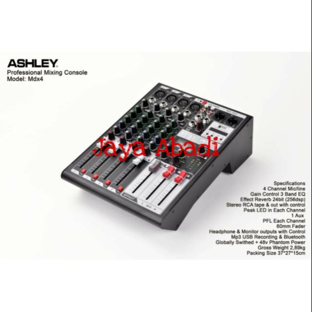 Mixer ASHLEY MDX4 ORIGINAL - MDX 4