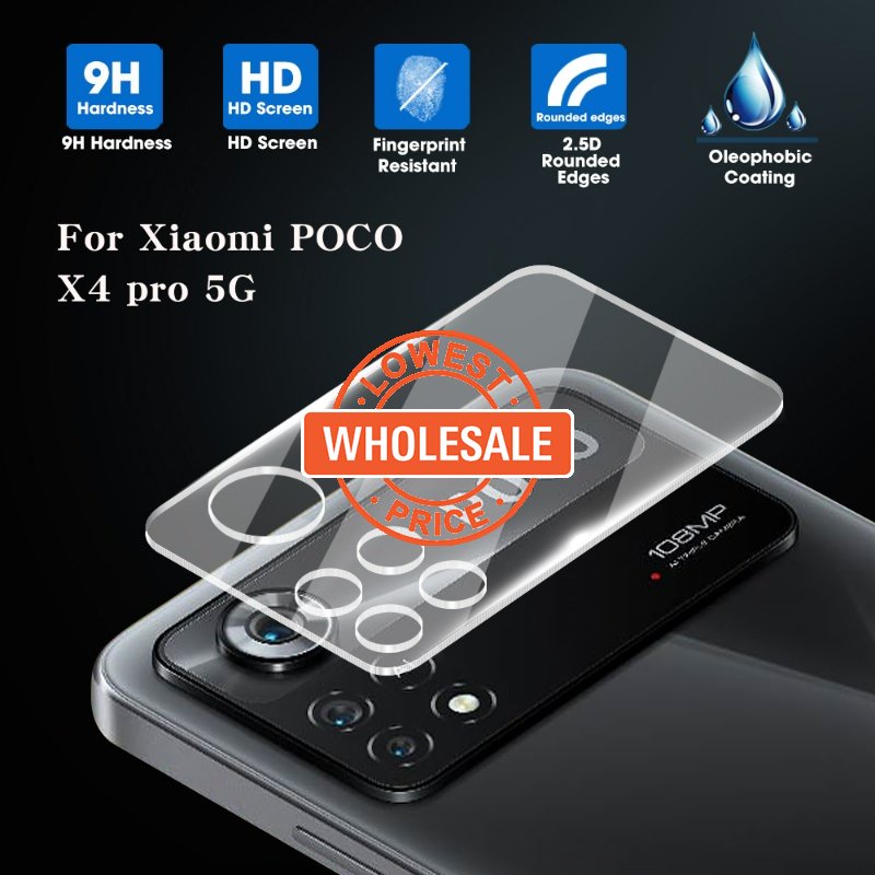 [Harga Grosir]Tempered Glass Pelindung Lensa Kamera Belakang Anti Gores Untuk Xiaomi Poco X4 Pro 5G