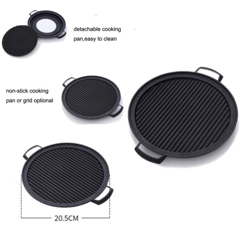 Grill pan Bulat Barbeque 18 cm