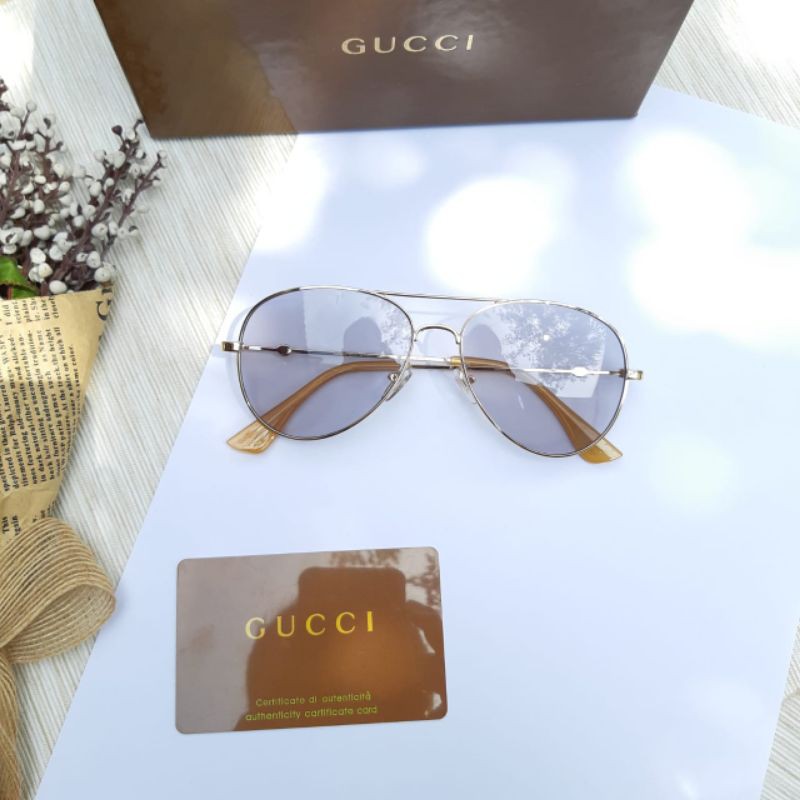 Kacamata Sungglases Wanita Gucci Nagita kualitas premium