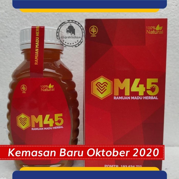 COD Madu 45 M45 Ramuan Madu M45 Obat Jantung Atasi Stoke dan Darah tinggi