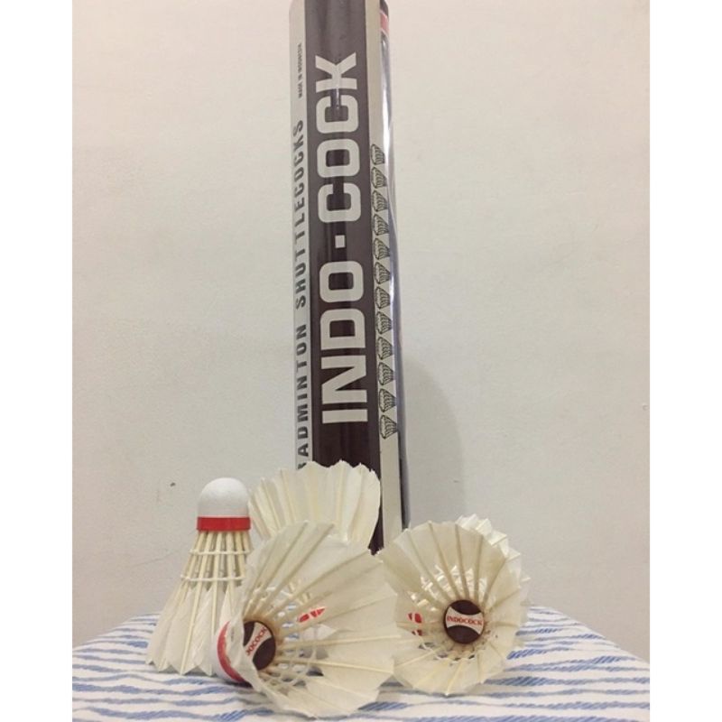 Shuttlecock / Cock / Kok / Bola Badminton INDOCOCK COKLAT