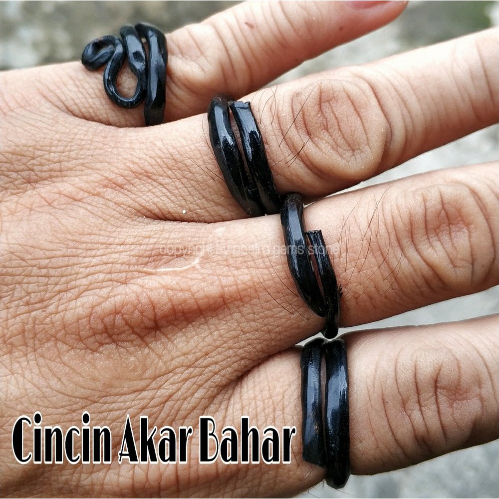 CINCIN BAHAR HITAM ORIGINAL