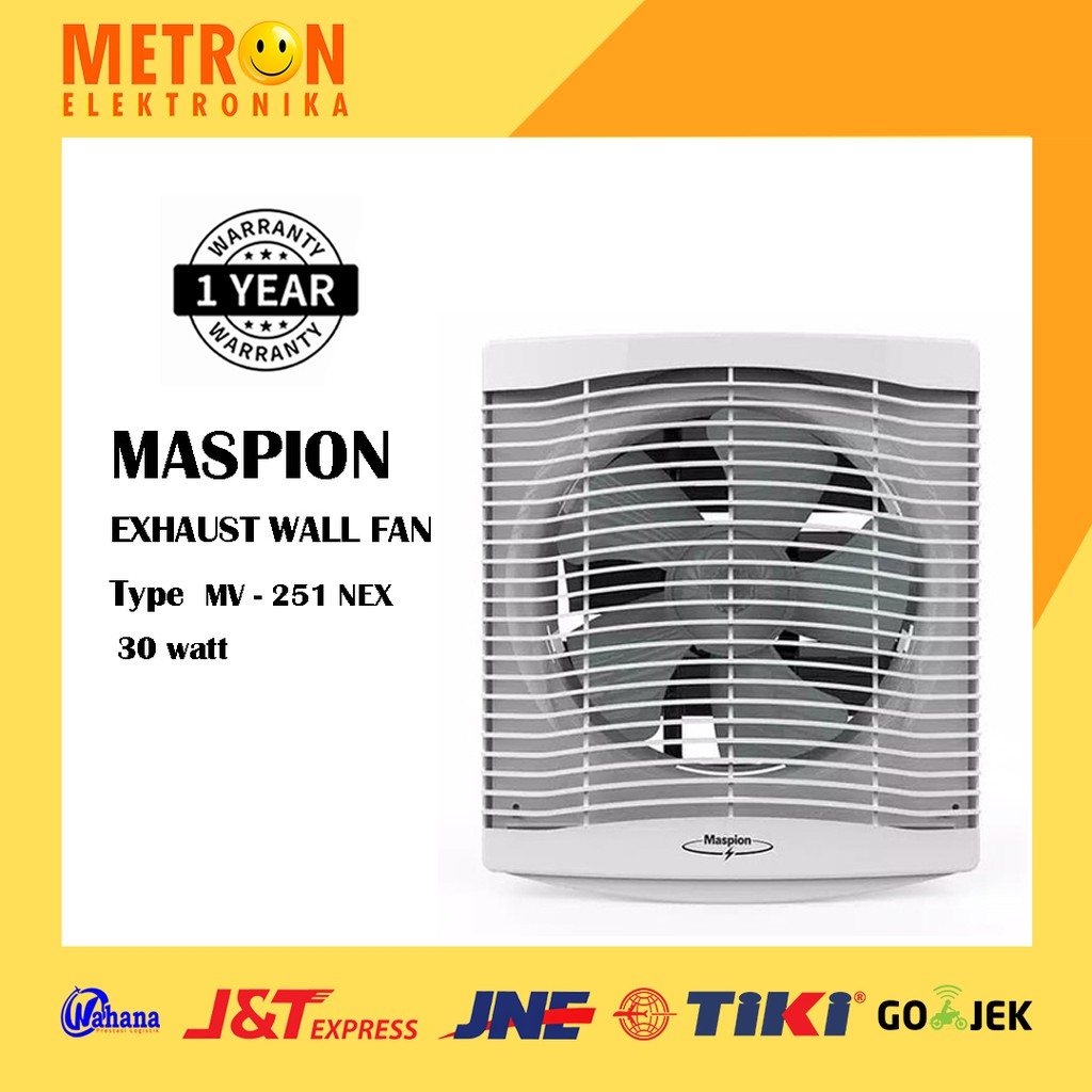 MASPION MV 251 NEX / EXHAUST WALL FAN 10 IN / MV251NEX